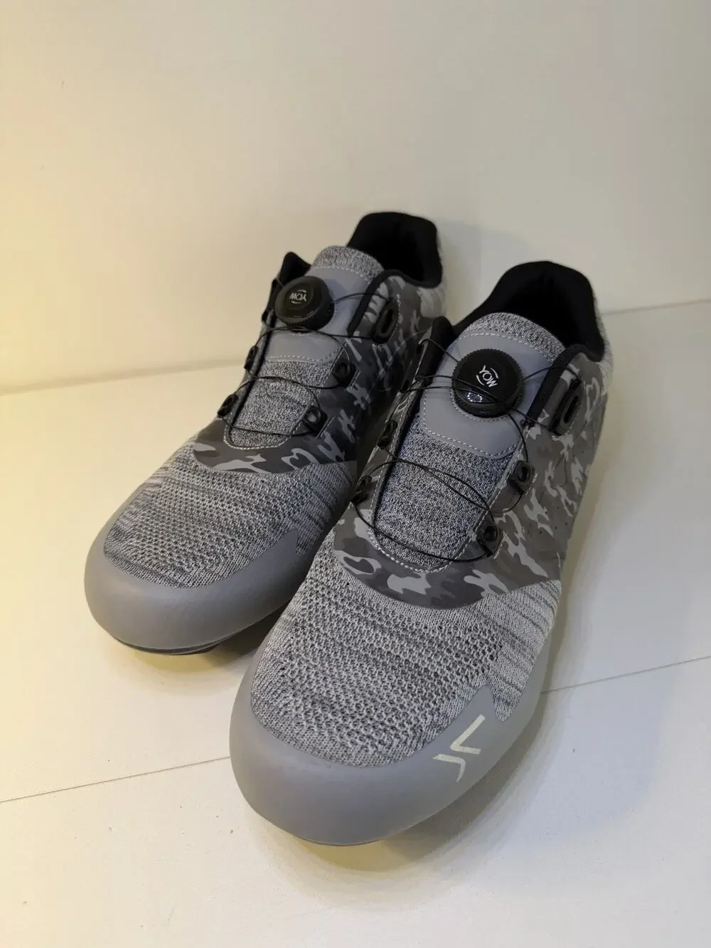 WOFADA YOW Camo Grey Unisex Cycling Sport Shoes Size (EUR) 47 Biking Never Used!